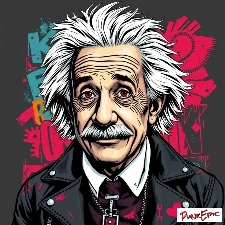 Albert Einstein : le savant Punk