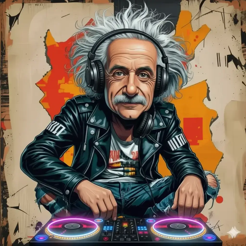 Albert Einstein DJ - IA