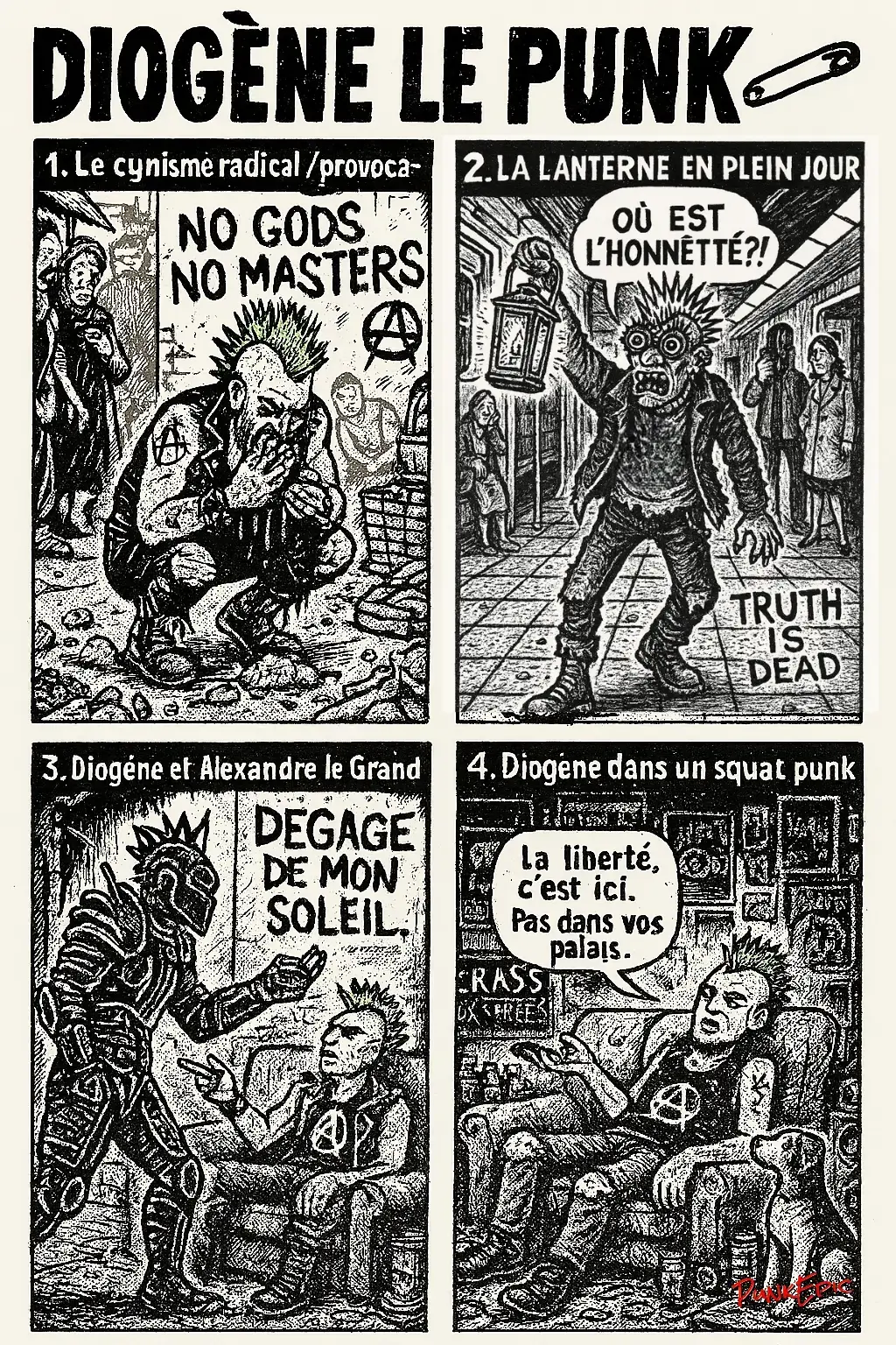 Le Style Fanzine Et La Radicalite La Version Grunge De Diogene