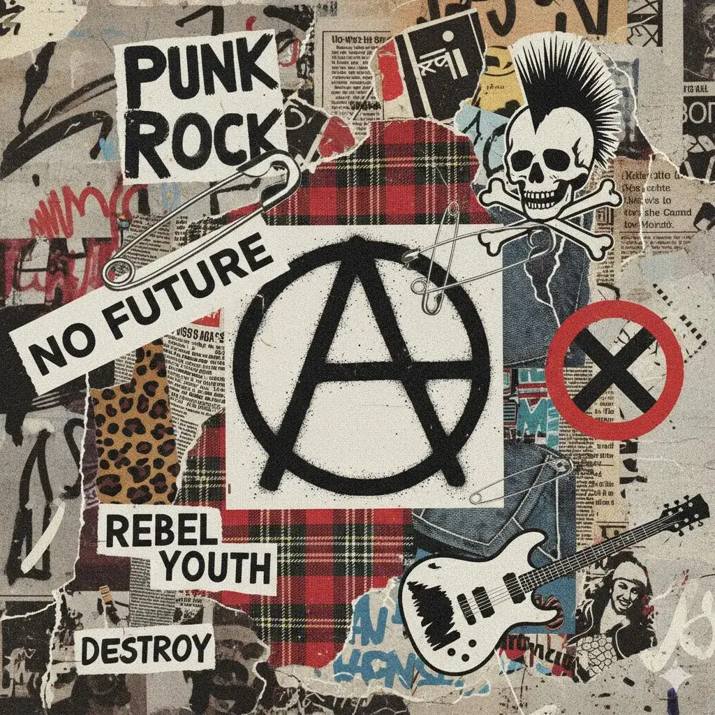 Symboles Punk - IA