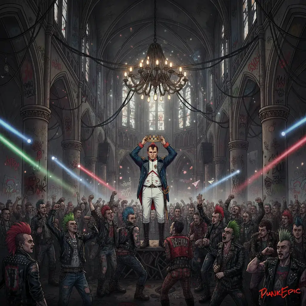 Napoleon Couronné Par Lui Meme - IA