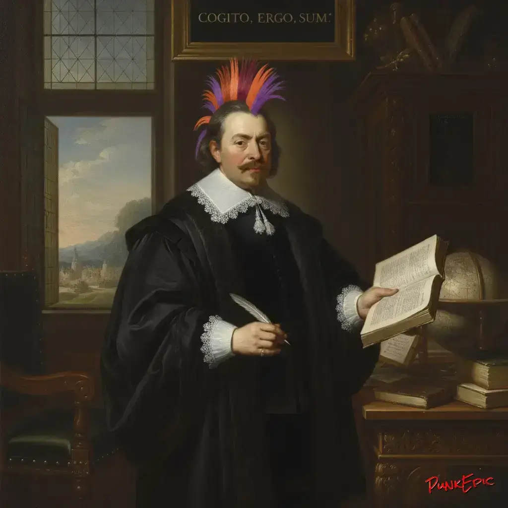 René Descartes Punk - IA